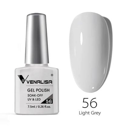 Cap Point 56 light gray Allegra Semi Permanent Gellack Nail Art Gel Polish