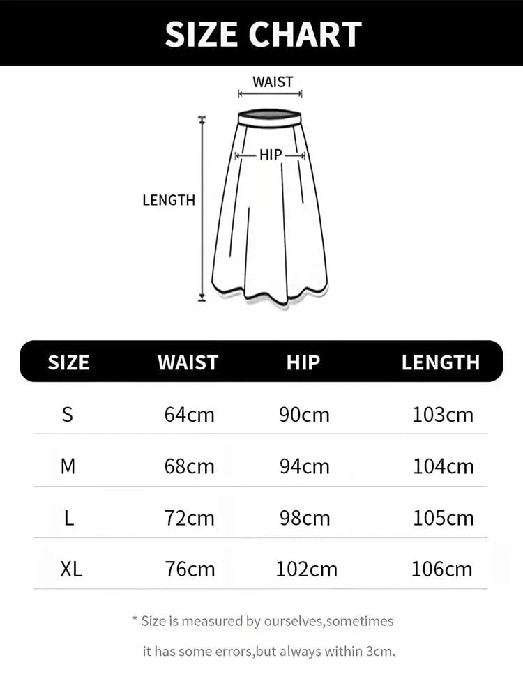 Cap Point Adassa Elegant Satin Fashion Casual High Waist Club Office Maxi Skirt