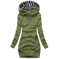 Cap Point Army Green / S Melanie Lightweight Zipper Jacket Hooded Sweatshirt