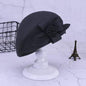 Cap Point black Elegant Beret De Paris