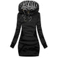 Cap Point Black / S Melanie Lightweight Zipper Jacket Hooded Sweatshirt