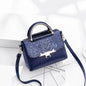Cap Point Blue / 20cm-30cm Fashion Designer Top-Handle Shoulder Bag