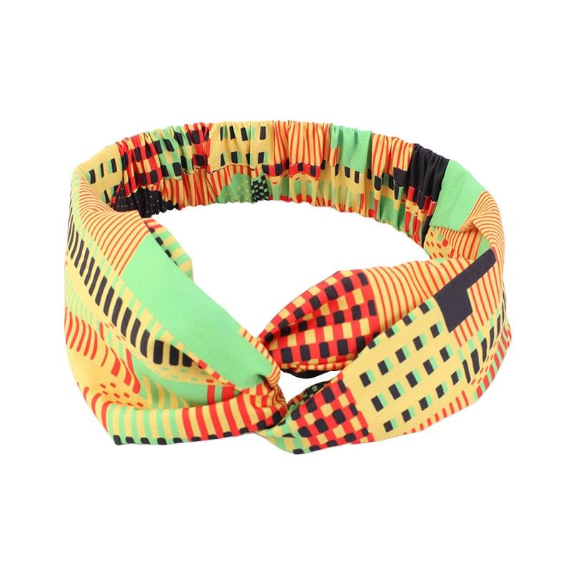 Cap Point Cap Green African Print Stretch Bandana