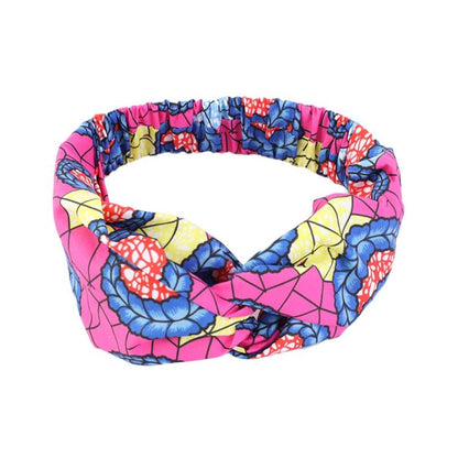 Cap Point Cap Hot pink African Print Stretch Bandana