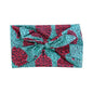 Cap Point Cap Teal red tree African Print Stretch Bandana