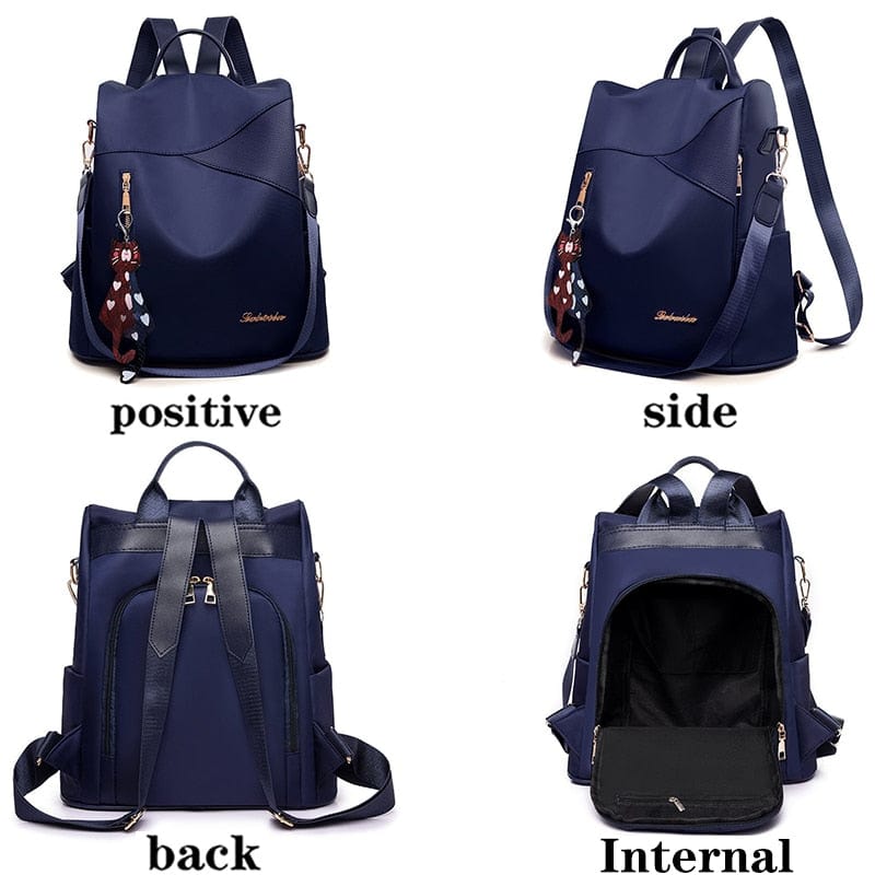 Cap Point Denise Fashion Waterproof Oxford Shoulder Large Travel Backpack