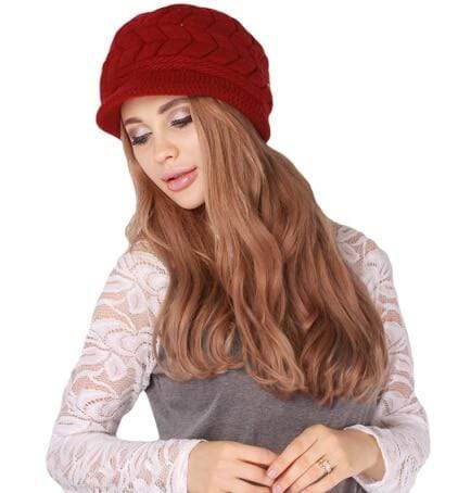 Cap Point Elastic Warm  Beanie Cap