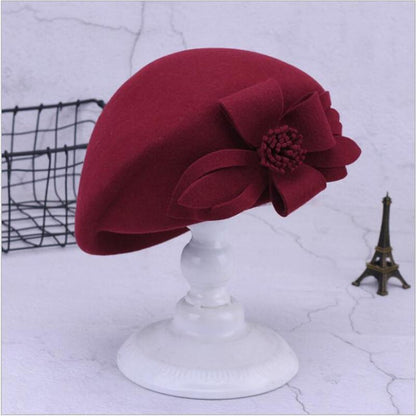 Cap Point Elegant Beret De Paris