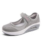 Cap Point Gray / 5 Mary Jane Comfort Working Sneaker