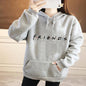 Cap Point grey / S Melanie Loose Large Pocket Long Sleeve Hooded Pullover