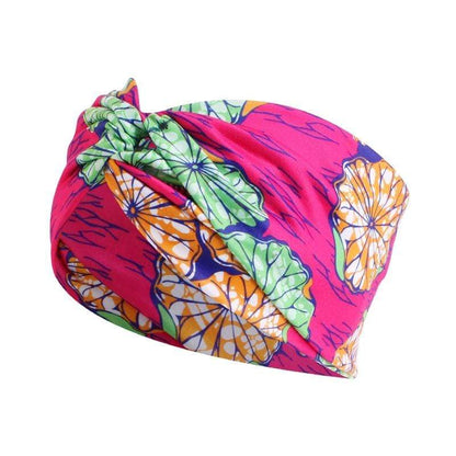 Cap Point hot pink African Print Stretch Bandana