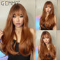 Cap Point J / One size fits all Amanda Long Straight Synthetic Wigs
