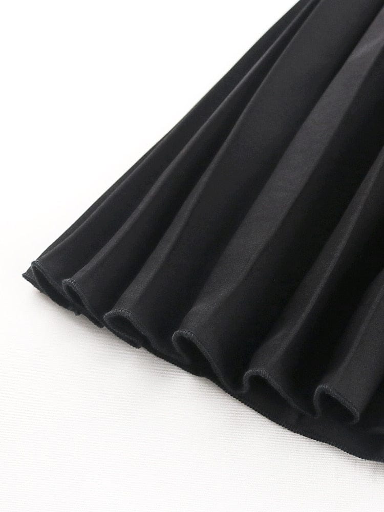 Cap Point Maryellen High Waist Pleated Maxi Skirt