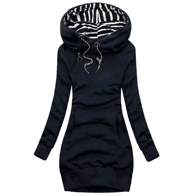 Cap Point Melanie Lightweight Zipper Jacket Hooded Sweatshirt