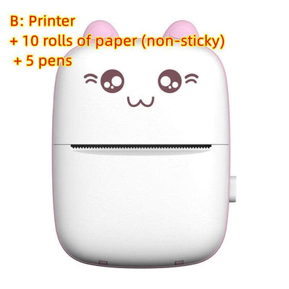 Cap Point Mini Portable Bluetooth WiFi Pocket Printer