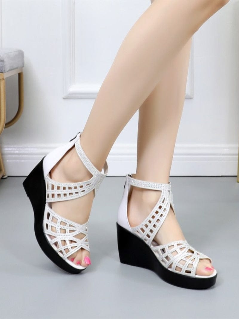 Cap Point Mira Platform Wedges High heel Sandals