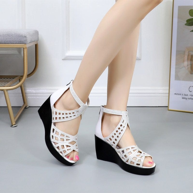 Cap Point Mira Platform Wedges High heel Sandals