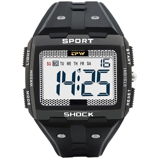 Cap Point Multifunction Digital Men's Sports Watch