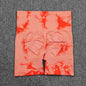 Cap Point Orange / M Aimee Seamless Tie Dye Sport Shorts