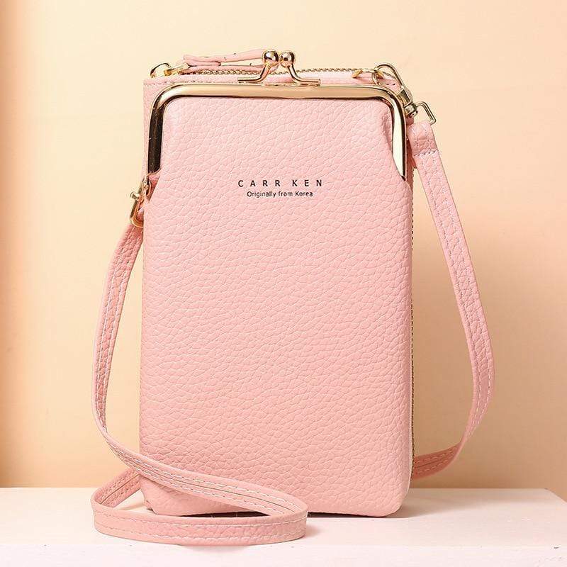 Cap Point Pink / One size Fashion Small Crossbody Purse