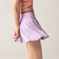 Cap Point Purple Pink / XS Serena High Waist Athletic Running Tennis Golf Fitness Women Short Skirt