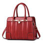 Cap Point Red / 30x14x23cm Denise Leather High Quality Trunk Shoulder Tote Bag