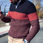 Cap Point Red / M Mens Spring Warm V Neck Pullover