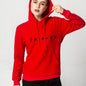 Cap Point red / S Melanie Loose Large Pocket Long Sleeve Hooded Pullover