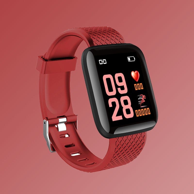 Cap Point Red / US Men Women Smart Digital Sports Watch