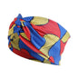 Cap Point red yellow blue African Print Stretch Bandana