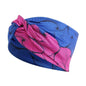 Cap Point royal blue hot pink African Print Stretch Bandana