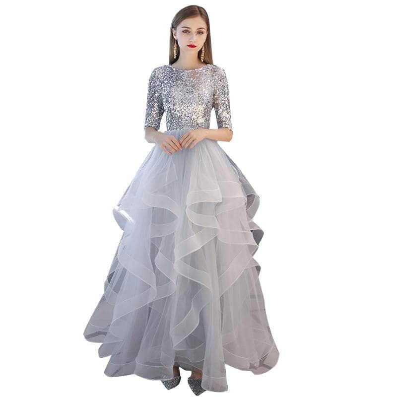 Cap Point Salome Fashion Banquet French Sequins Long Dress