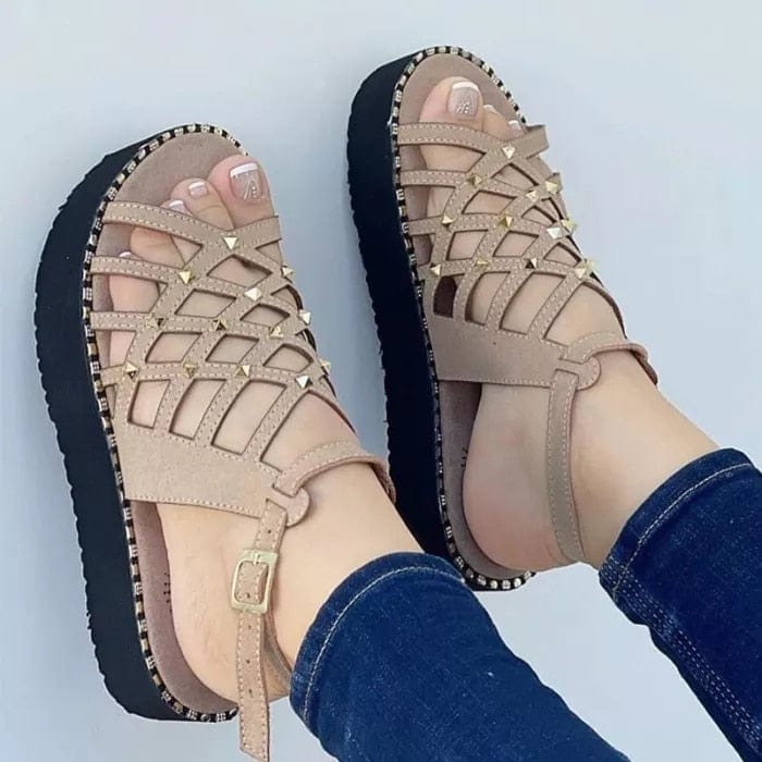 Cap Point Summer Casual Sports Platform Roman Sandals