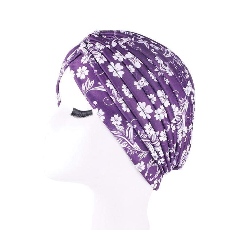 Cap Point Trendy printed hijab bonnet