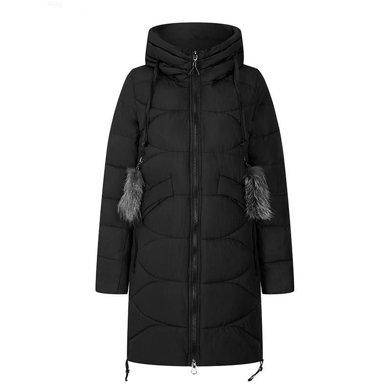 Cap Point Warm and deep winter parka with well-wrapped hood